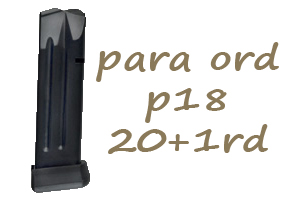 Para Ordnance Factory P18 20+1rd .38 Super